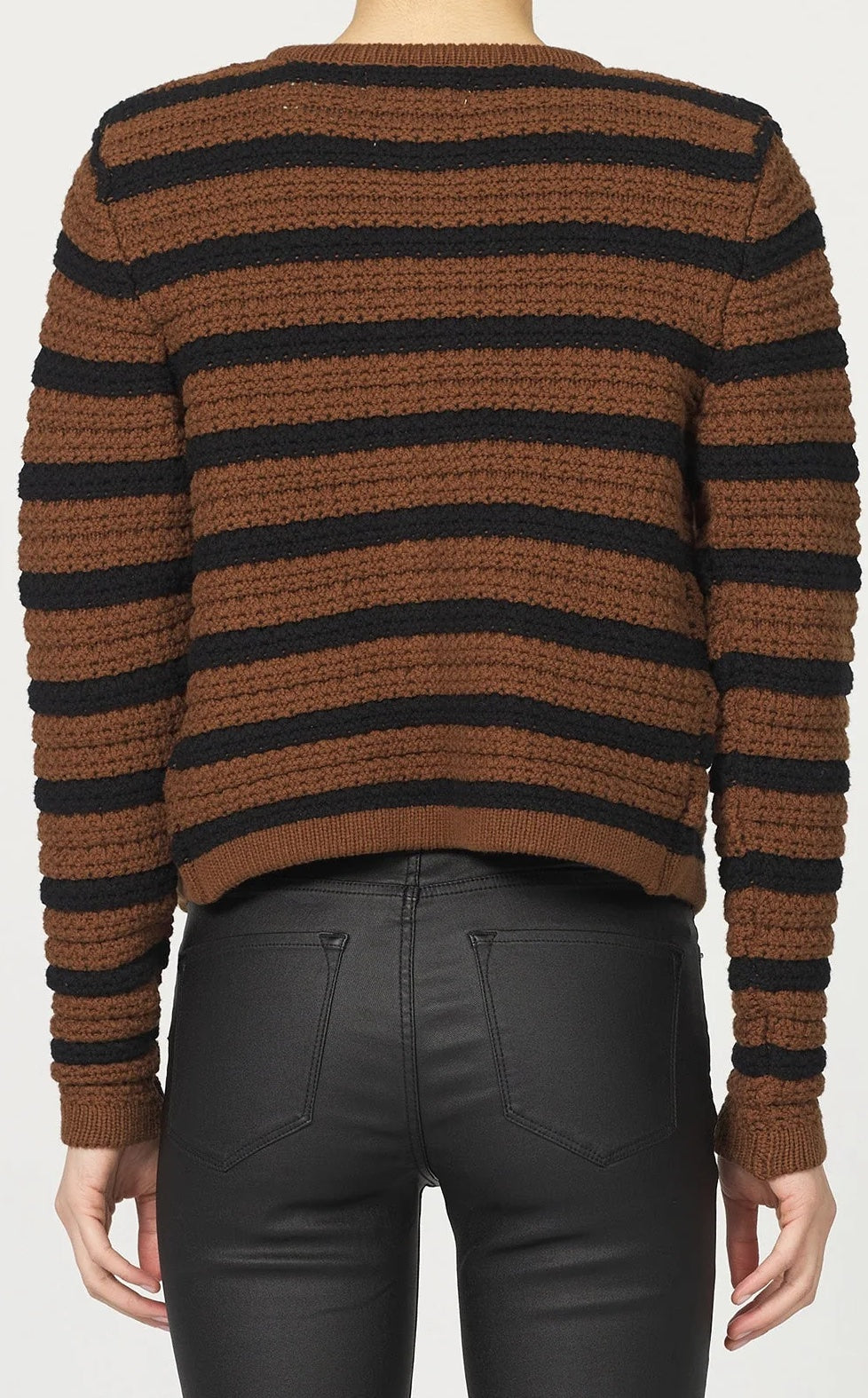CARDIGAN SWEATER BROWN