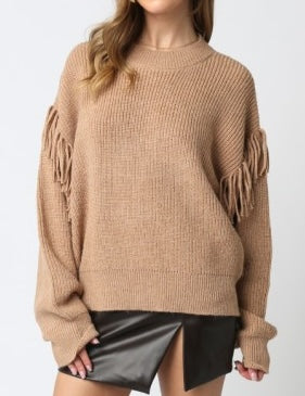Fringe Knit Sweater
