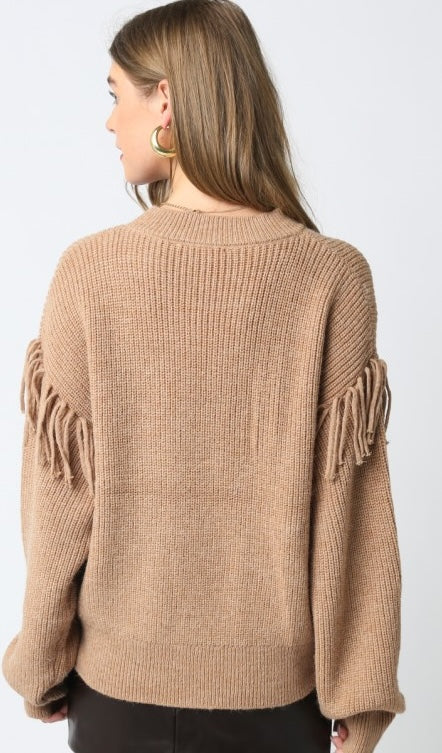Fringe Knit Sweater