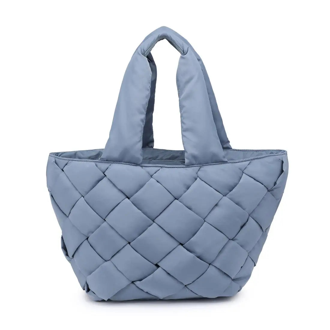 Woven Sky Nylon Tote